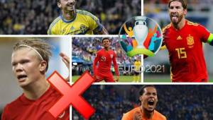 Te presentamos la lista de grandes ausencias para la Eurocopa 2021 que arranca el 11 de junio. Algunos fueron marginados y otros están lesionados.