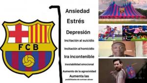 Estos son los nuevos memes que siguen castigando a Messi y Barcelona luego de empatar con Levante en la liga española y tirar prácticamente el título. Nadie se salva.