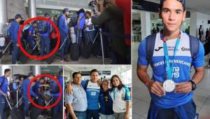 La selección de Honduras arribó esta mañana a Tegucigalpa tras haber logrado medalla de plata en los Juegos Panamericanos de Lima, te presentamos las fotos del arribo de la H.