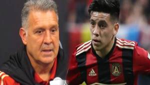 El argentino Ezequiel Barco fue separado del equipo por decisión técnica de Gerardo Martino.