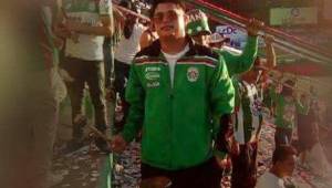 José David era integrante de la barra Furia Verde y murió en un enfrentamiento el viernes en la López.