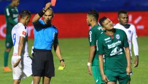 Ocho tarjetas rojas a visto el actual campeón del fútbol hondureño en el Apertura.