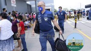 Fabián Coito previo a su salida de Honduras rumbo a Estados Unidos. Foto: Neptalí Romero.