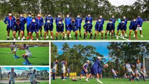 La Selección Sub-20 de Honduras se ha estado preparando en Siguatepeque y este día se mide en amistoso ante la escuadra de El Salvador.
