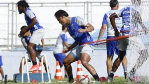 El defensor del Everton de Viña del Mar de Chile, Denil Maldonado, es el referente de la Bicolor Sub-23 y trabaja a todo vapor para llegar a Tokio. Fotos Neptalí Romero