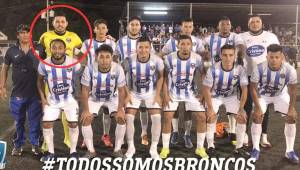 El portero Francisco 'Panchi' Reyes se volvió a poner en forma y ahora defiende la portería del Broncos de Choluteca. Foto cortesía CD Broncos