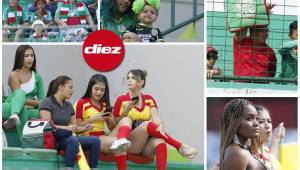 Las imágenes que captó el lente de DIEZ previo al juego entre Marathón y Vida en el recinto esmeralda. Fotos Neptalí Romero