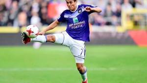 El volante hondureño Andy Najar no ha sido utilizado en el arranque de la Liga de Bélgica por el Anderlecht.