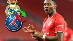 Real Madrid y PSG son los dos equipos que han mostrado interés por el fichaje de David Alaba.