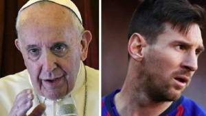 A Lionel Messi le dicen que es un Dios dentro de la cancha y el Papa Francisco habló sobre el tema.