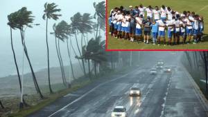 Las fuertes lluvias que azotan Costa Rica pueden hacer que el partido contra Honduras sufra un retraso. Fotos cortesía