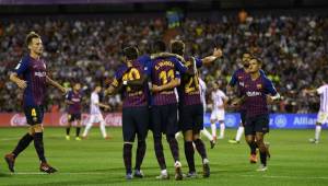 Ousmane Dembélé marcó el único tanto del duelo entre Barcelona y Real Valladolid.