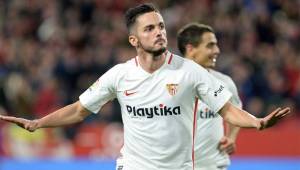 Gran victoria del Sevilla ante el Barcelona en la ida de los cuartos de final de la Copa del Rey.