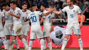 Italia fue a Atenas a golear a Grecia por las eliminatorias rumbo a la Euro 2020.
