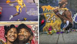 Estas son las principales esculturas en honor a Kobe Bryant, el basquetbolistas que murió en un accidente de helicóptero a los 41 años. Varios lugares en el mundo fueron pintados con el rostro de 'Black Mamba'.