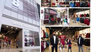 Bajo el lema 'Somos los más grandes', el Saprissa de Costa Rica anunció la apertura de tres nuevas tiendas oficiales en San José. Te mostramos algunas y lo que puedes encontrar en ellas.