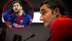 Valverde optaría por darle descanso a Messi contra el Leganés.