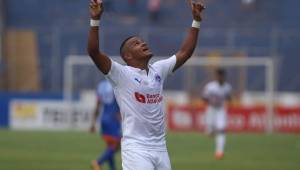 Rony Martínez ya logró marcar 5 goles con la camisa del Olimpia.