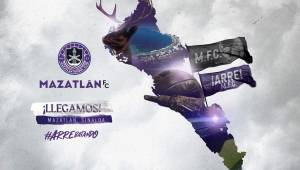Mazatlán FC presentó su escudo oficial y el color morado es el que más predomina.