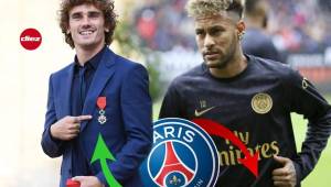 Griezmann es el fuerte candidato en caso que Neymar abandone el PSG.