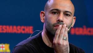 Mascherano se despidió públicamente del Barcelona antes de recalar al fútbol chino.