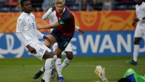 El noruego Erling Haland fue la figura de aquella paliza 12-0 a Honduras en el Mundial sub-20.