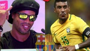 Ronaldinho le envió un mensaje a Paulinho luego de anunciar su traspaso al Barcelona.