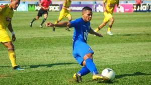 Bryan Moya anota el gol del triunfo del Zulia FC. Foto cortesía.