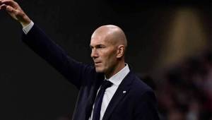 Zidane destacó el esfuerzo del equipo en el derbi ante el Atlético de Madrid. FOTO: AFP.