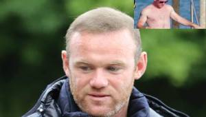 Wayne Rooney se ha descuidado en estas vacaciones, al menos así lo demuestran las fotos.