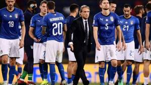 Mancini consiguió su primer empate como seleccionador de Italia.