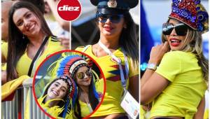 Te dejamos las mejores fotos de las bellas colombianas que estuvieron apoyando a su selección en el Samara Arena. ¿Cuál de todas ellas es tu favorita?