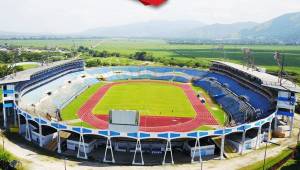 El estadio Olímpico de San Pedro Sula podría ser sede de la Copa Oro en 2019. Foto DIEZ
