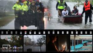 El huracán Florence, que se abatió con fuerza este viernes sobre una parte de la costa atlántica de Estados Unidos.