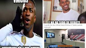 Te presentamos los mejores memes del partido del Real Madrid, donde hacen pedazos a Vinicius Junior tras su gol. Así se burlan del futbolista brasileño.