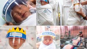 Los centros médicos de Tailandia están bien equipados para afrontar la epidemia y cuidan a los recién nacidos con protectores faciales.