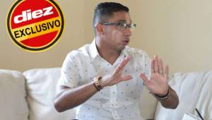En la primera parte de la entrevista, Izaguirre confesó su deseo de ser técnico y llegar a la Selección Nacional de Honduras y a Motagua. Foto: Juan Salgado.