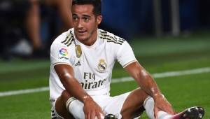 La causa de la lesión del jugador del Real Madrid, Lucas Vázquez, solo puede definirse como desafortunada.