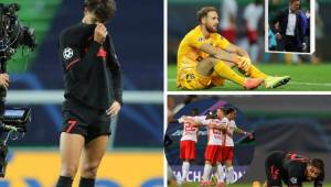 RB Leipzig dio el gran batacazo de los cuartos de final de la Champions League eliminando al Atlético de Madrid. Aquí las fotos que NO SE VIERON EN TV.