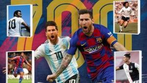 El crack del Barcelona, Lionel Messi, se unió ayer a un selecto grupo de jugadores que han marcado más de 700 goles. ¿Quién lidera la lista?