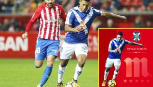 El hondureño Bryan Acosta es uno de los más destacados legionarios de Honduras. Ahora se ha ganado un puesto en el Tenerife de España. Fotos cortesía La Liga 123