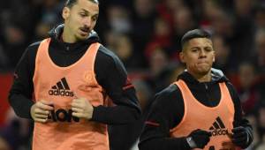 Marcos Rojo y Zlatan Ibrahimovic fueron compañeros de equipo el Manchester United en la temporada 2016/2017, donde fueron campeones de UEFA Europa League.