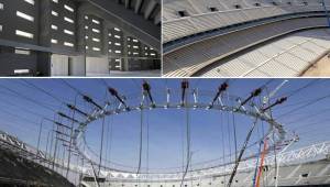 La construcción del nuevo estadio del Atlético de Madrid, Wanda Metropolitano, cada día va mejorando y según imágenes, luce para ser uno de los mejores estadio del mundo.