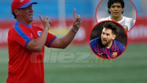 El estratega de los merengues se acordó de Messi y Maradona en la conferencia de prensa.