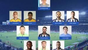 La Liga MX oficializó el 11 ideal de los mejores jugadores del Torneo Apertura 2017.