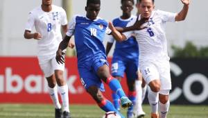 La selección Sub-17 de Honduras no pudo contra Haití en su debut del Premundial en Bradenton, Florida, Estados Unidos. Foto cortesía CONCACAF