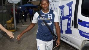 El lateral Wisdom Quaye, de ascendencia ghanés, sueña con vestir la camisa de Honduras en los Juegos Olímpicos en Tokio 2020. Foto Neptalí Romero