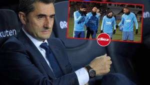 Valverde no cuenta con el ghanés Kevin-Prince Boateng, quien firmó hasta final de temporada.