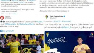 El catracho marcó su cuarto gol consecutivo con el conjunto amarillo y su equipo sigue líder de la segunda división de España.