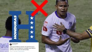 German Patón Mejía se pronunció en redes sociales tras ver que su nombre no estaba en la lista de convocados de Honduras.